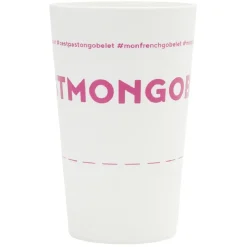 Gobelet plastique inscription #CESTMONGOBELET 33cl