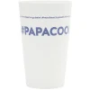 Gobelet plastique inscription #PAPACOOL 33cl