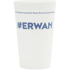 Gobelet plastique prénom #ERWAN 33cl