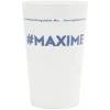 Gobelet plastique prénom #MAXIME 33cl