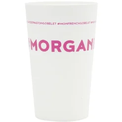 Gobelet plastique prénom #MORGANE 33cl