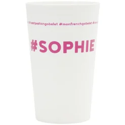Gobelet plastique prénom #SOPHIE 33cl