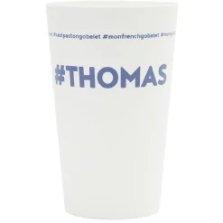 Gobelet plastique prénom #THOMAS 33cl