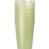 Gobelet plastique vert x6