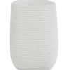 Gobelet salle de bain blanc