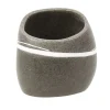 Gobelet salle de bain galet gris