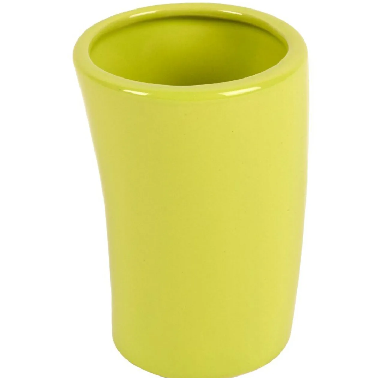 Gobelet salle de bain vert