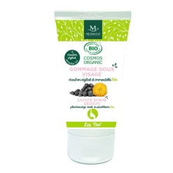Gommage doux visage certifié bio, tube de 50 ml