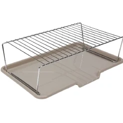 Égouttoir 2 en 1 récupérateur d'eau et étagère de cuisine