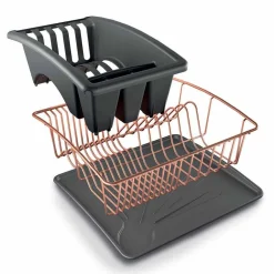 Égouttoir Metaltex cuivre revêtement polytherm