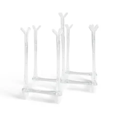 Égouttoir pliable pour bouteille et verre