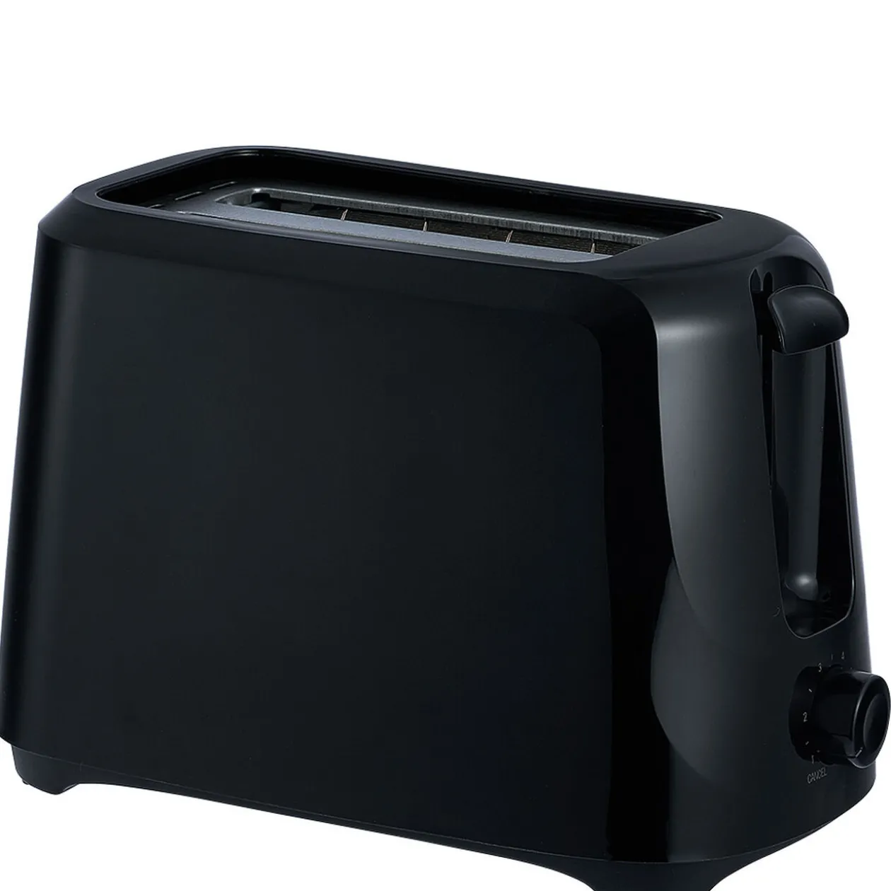 Grille pain toaster basique noir