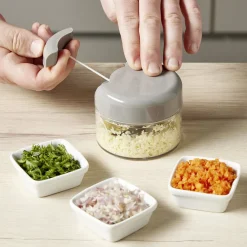 Hachoir manuel coupe-légumes Ø9xH7cm