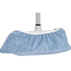 Housse balai microfibre bleu