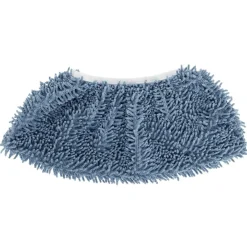 Housse balai microfibre chenille bleu