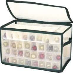 Housse de rangement pour boules de Noël 128 emplacements