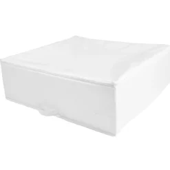 Housse de rangement rigide blanc moyen modèle