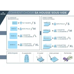 Housse de rangement vide air x5