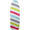 Housse pour table à repasser à rayures multicolores