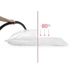 Housse sous vide compactor transparente x5
