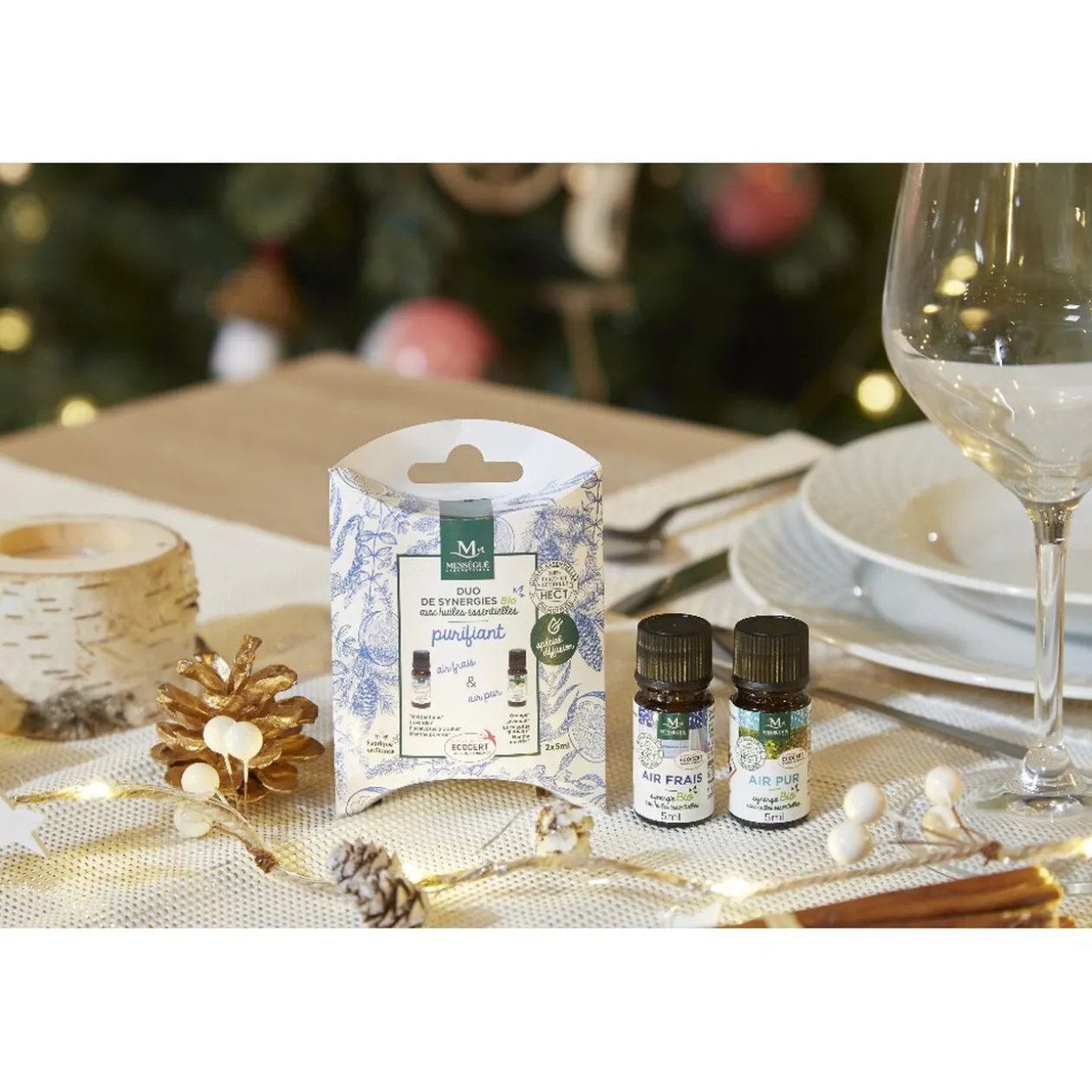 Huile Duo de Synergies purifiante bio Mességué x2