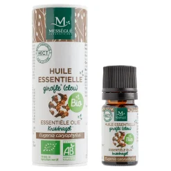 Huile essentielle de clou de girofle bio