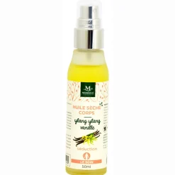 Huile sèche corps séduction senteur vanille ylang-ylang