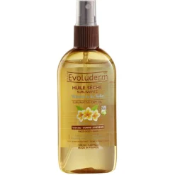 Huile sèche sublimante Evoluderm monoï à la folie 100 ml