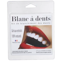 Kit blanchiment dentaire avec gel et lampe