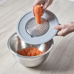 Kit bol mixeur avec accessoires de découpe inox