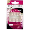 Kit de faux ongles style French manucure