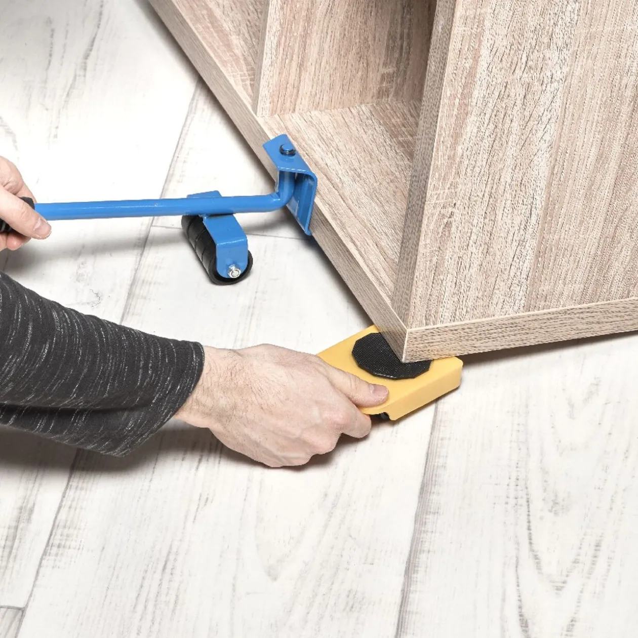 Kit de manutention lève meuble 150 kg patins x4