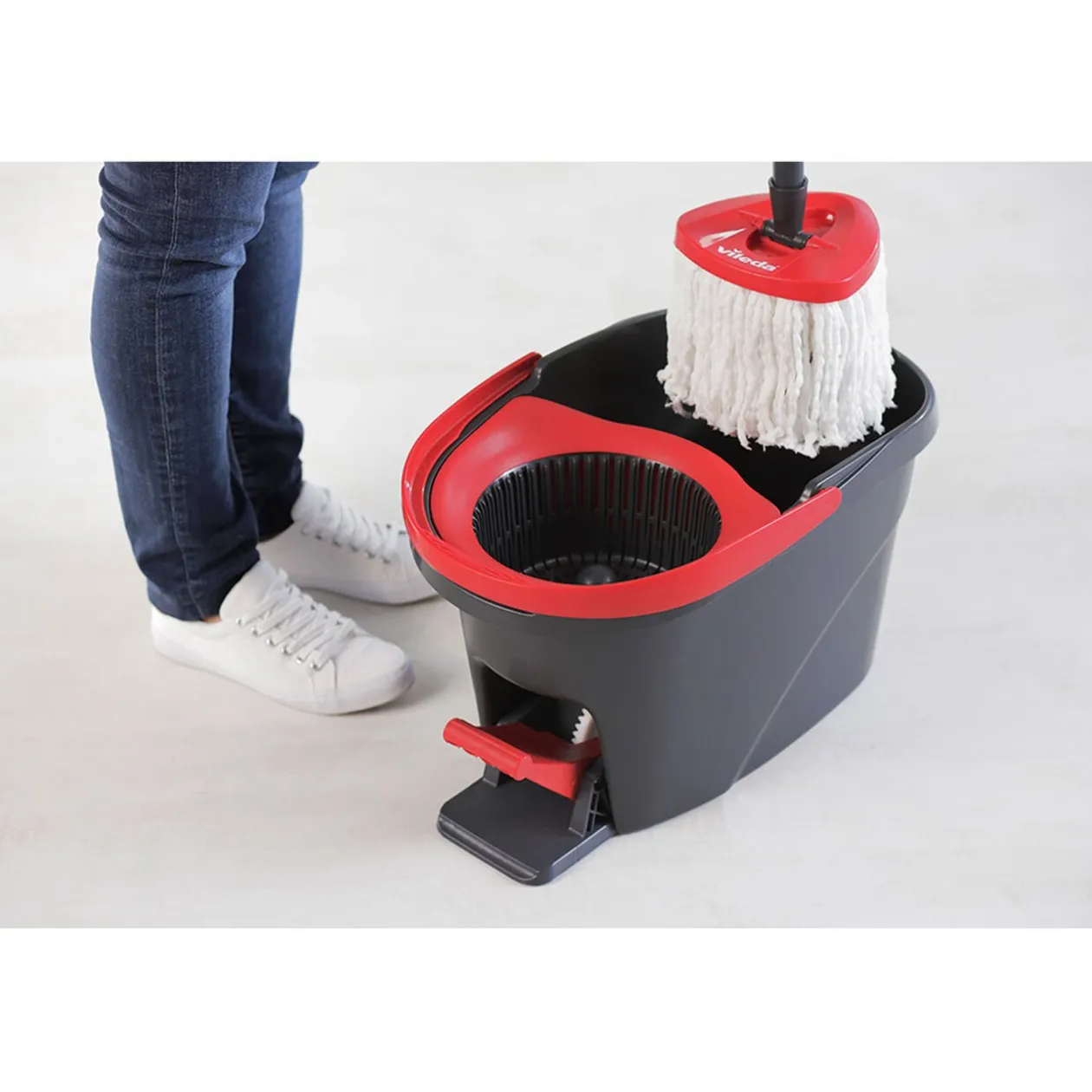 Kit easy Vileda Essorer et Nettoyer 100% microfibre