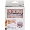 Kit faux ongles French manucure marron x24