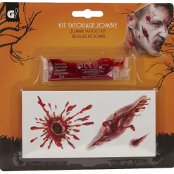 Kit tatouage zombie Halloween