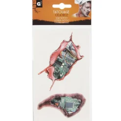 Kit tatouages cicatrices Halloween