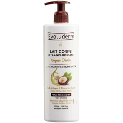 Lait corps ultra nourrissant Evoluderm argan divin 500 ml