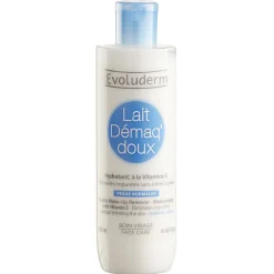 Lait démaquillant Evoluderm peaux normales 250 ml