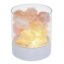 Lampe pierre de sel H15 cm