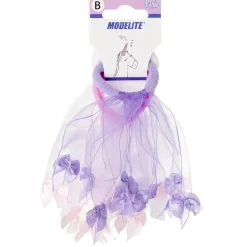 Élastique avec petits noeuds pendants x3