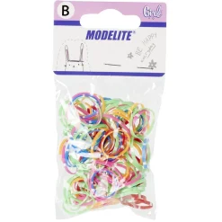 Élastique caoutchouc x24 motif pois