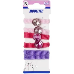 Élastique en mousse déco diamant x6