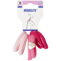 Élastique en mousse rose x6
