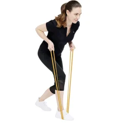 Élastique fitness force 2 à 7 jaune