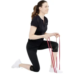 Élastique fitness force 7 à 16 rouge