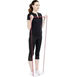 Élastique fitness force 7 à 16 rouge
