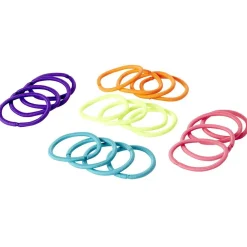 Élastique sans métal uni assorti x20