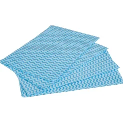 Lavette en polyester non tissée x5