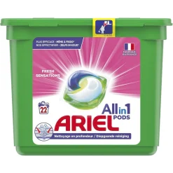 Lessive Ariel Pods Fresh sensation en dosette x22