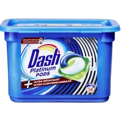 Lessive Dash pods ultra détachant 14 lavages